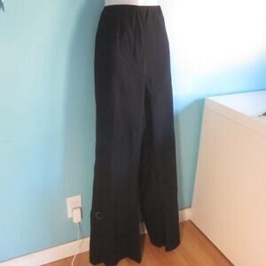Chalou  Sempre Piu Woman Size 28 Straight Leg Stretch Pant in Black